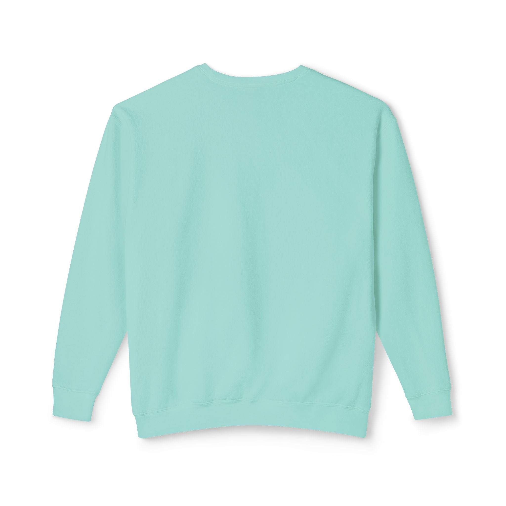 Unisex Lightweight Crewneck Sweatshirt - spread the word "We are here Let's make the best of it together"