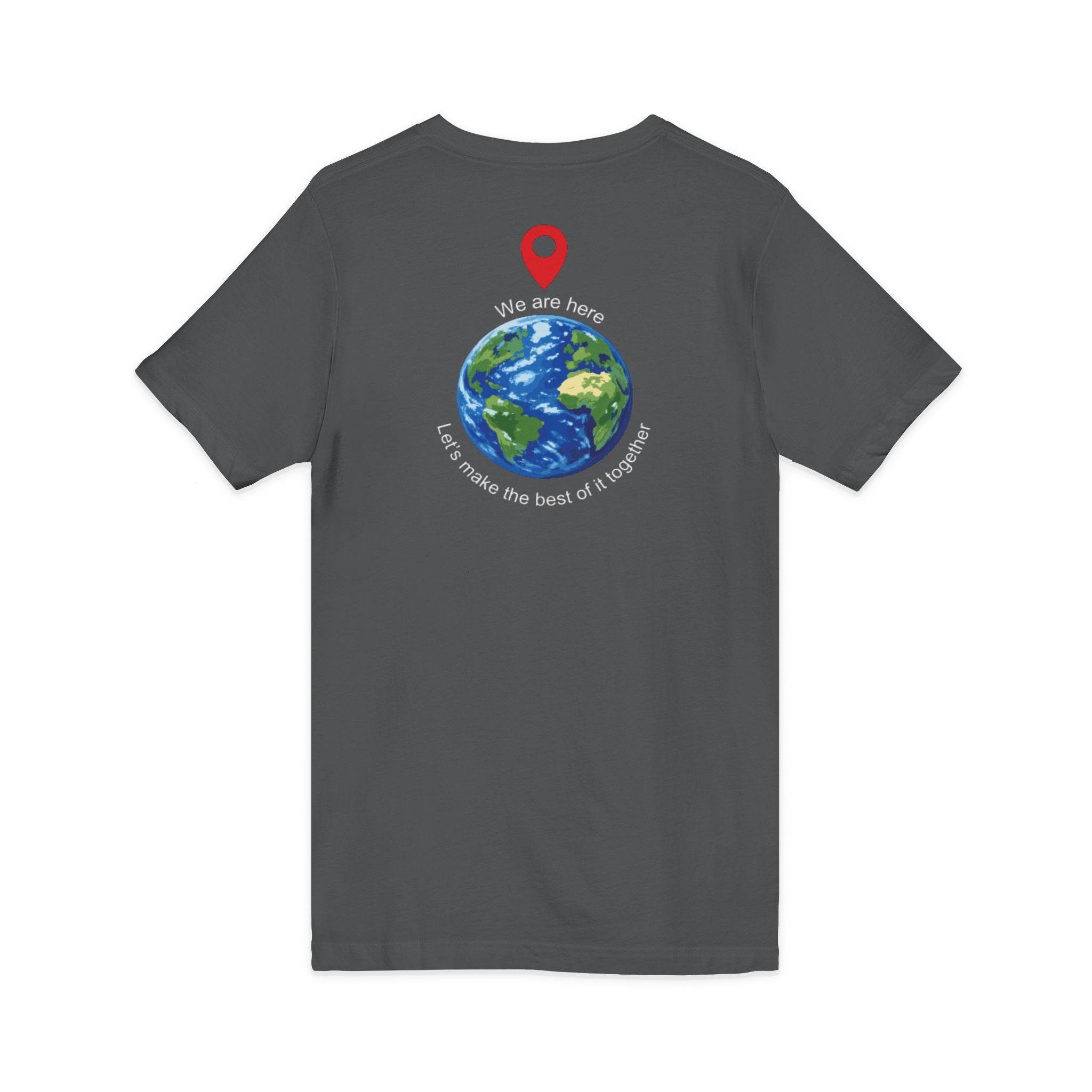 Celebrate 2026 together recognizing the World Cup in America Soccer Flag V-Neck Tee