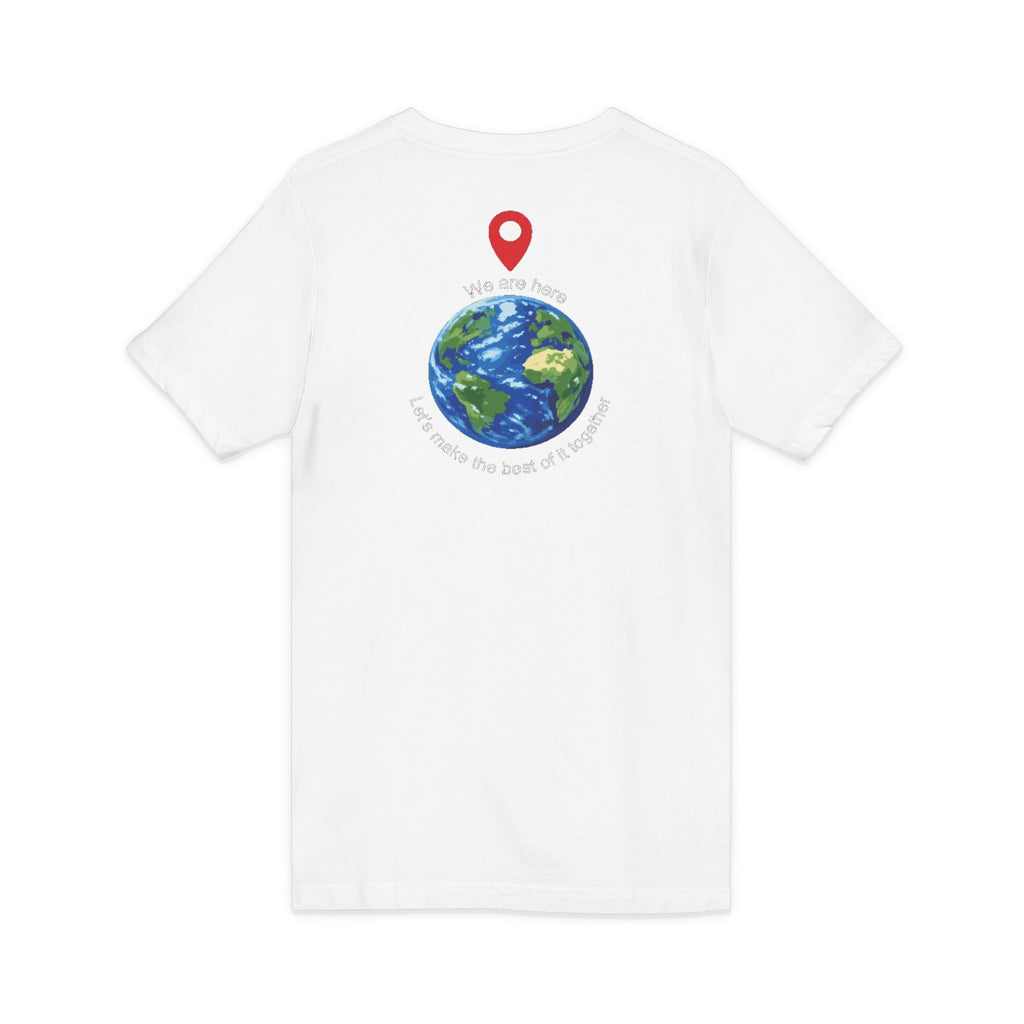 Celebrate 2026 together recognizing the World Cup in America Soccer Flag V-Neck Tee