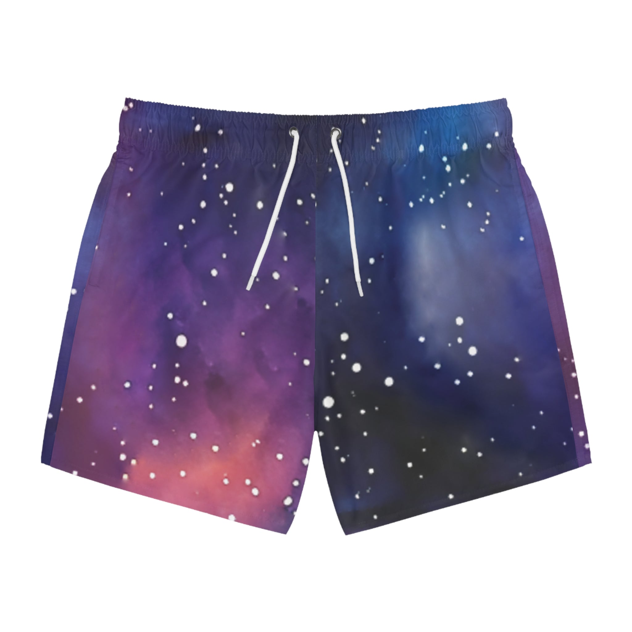 Galaxy Nebula Swim Trunks - Starry Space Print