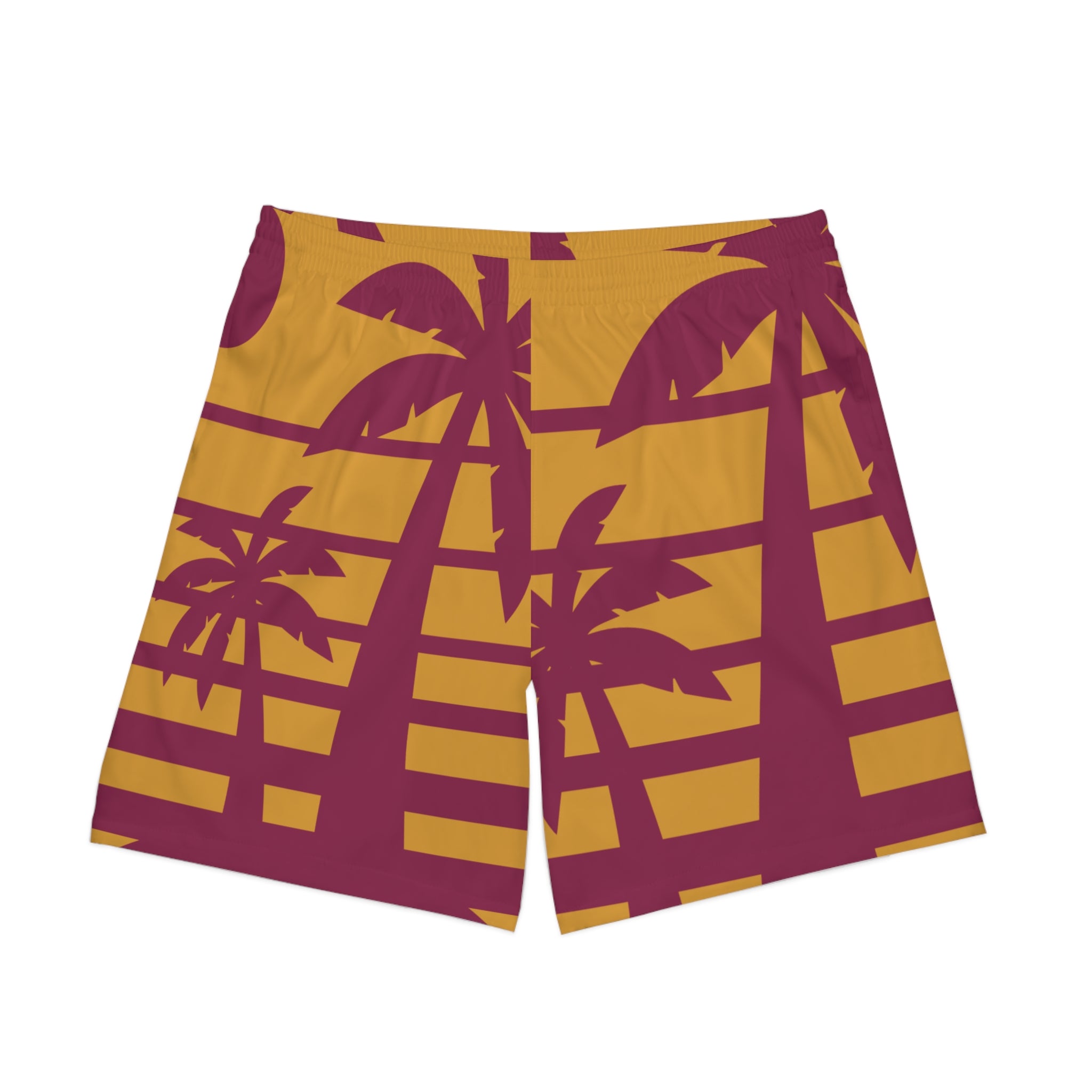 Men's Elastic Beach Shorts (AOP)