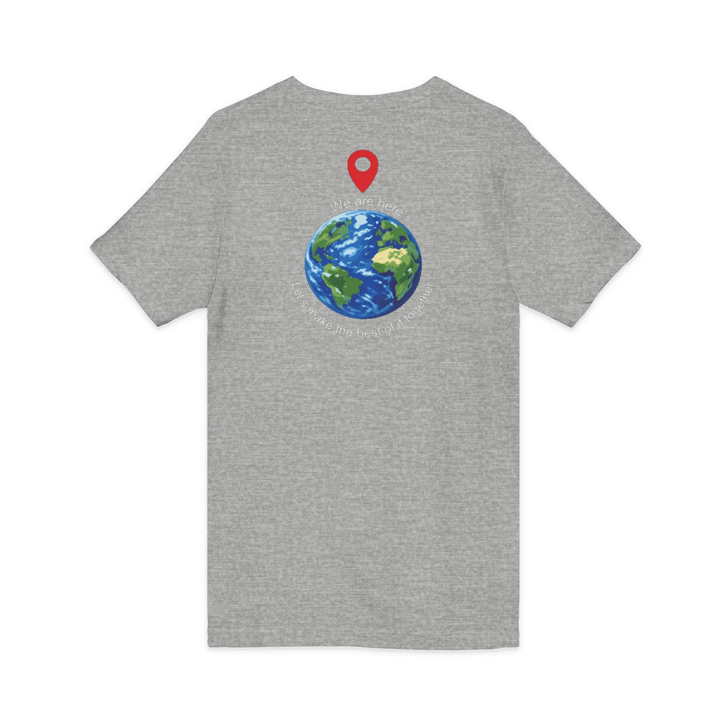 Celebrate 2026 together recognizing the World Cup in America Soccer Flag V-Neck Tee