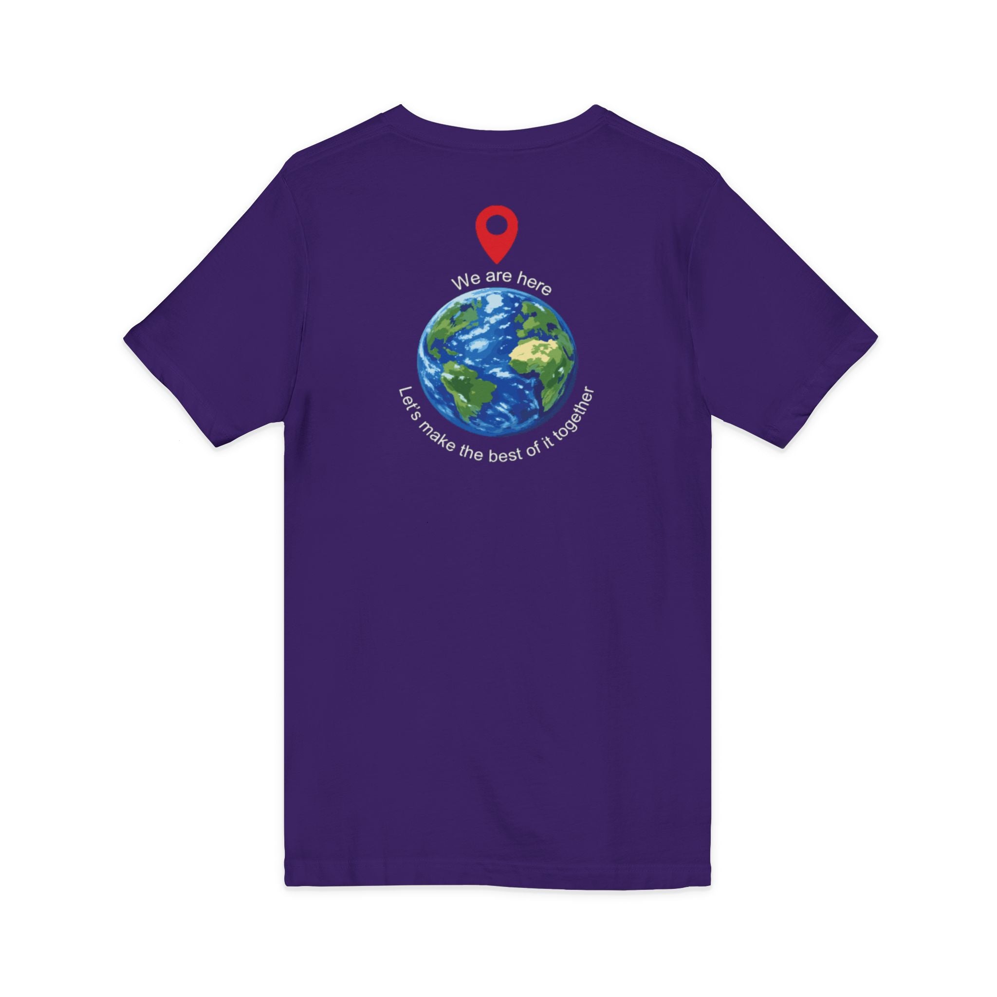 Celebrate 2026 together recognizing the World Cup in America Soccer Flag V-Neck Tee