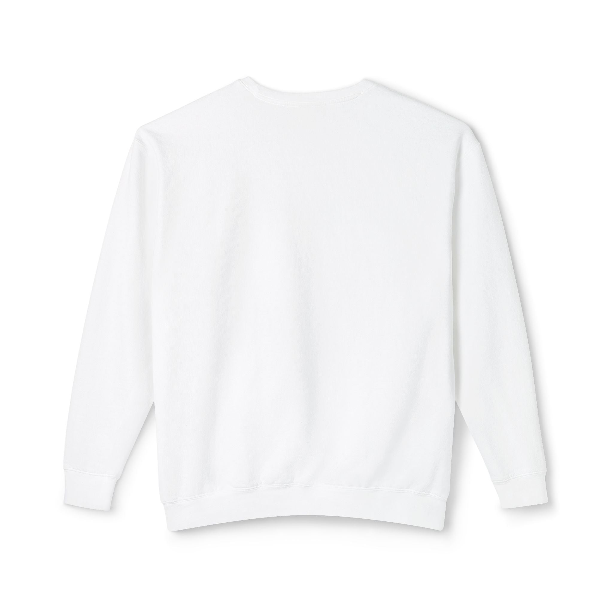 Unisex Lightweight Crewneck Sweatshirt - spread the word "We are here Let's make the best of it together"