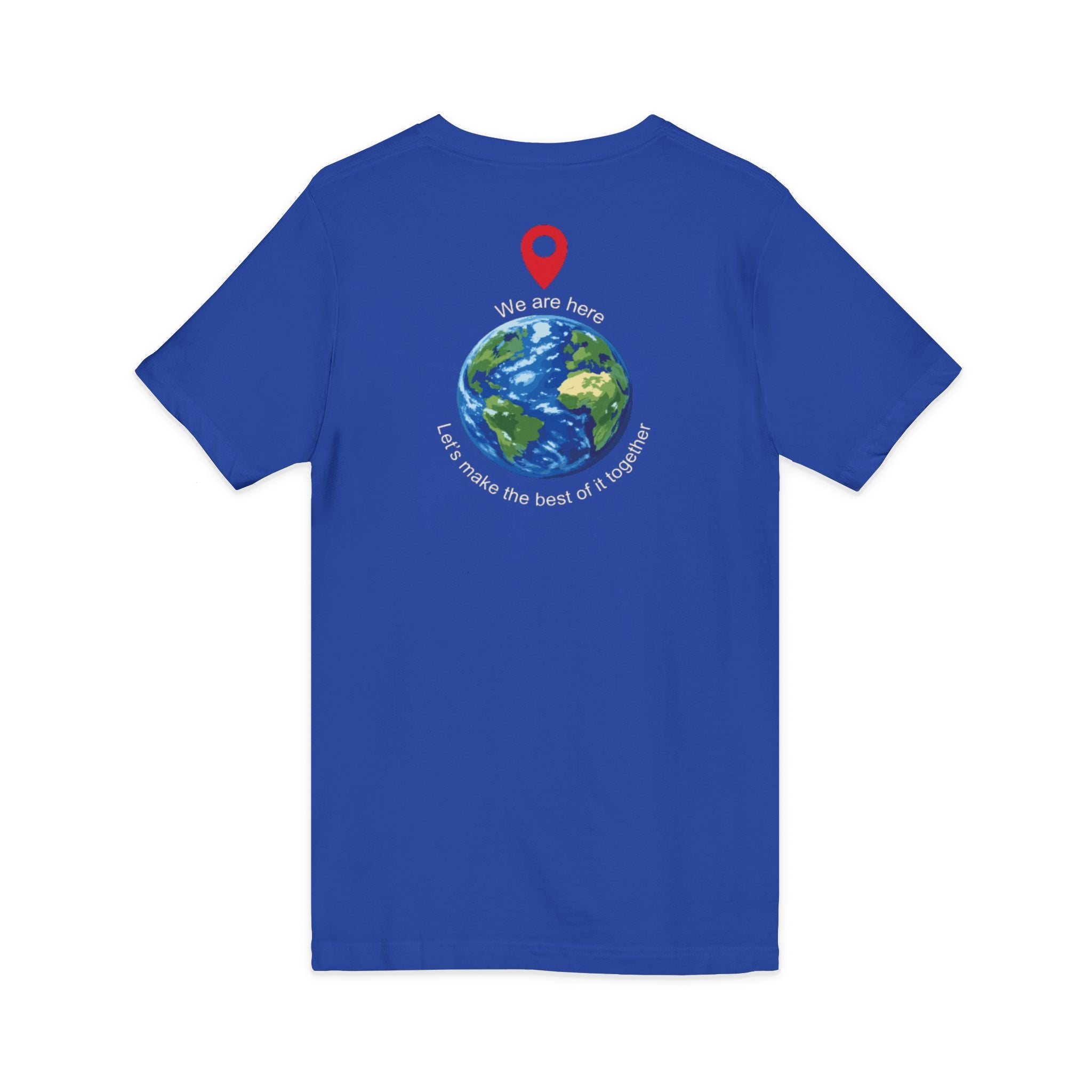 Celebrate 2026 together recognizing the World Cup in America Soccer Flag V-Neck Tee