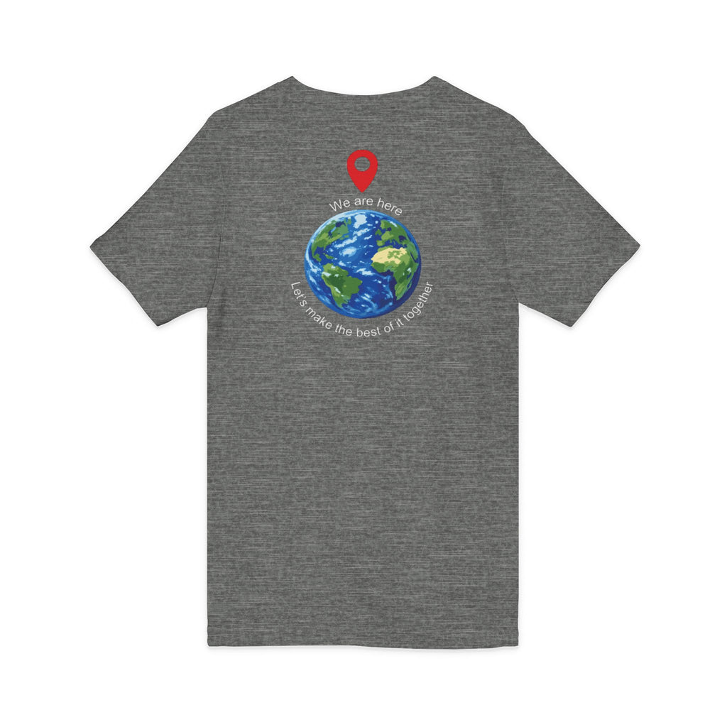 Celebrate 2026 together recognizing the World Cup in America Soccer Flag V-Neck Tee