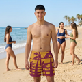Men's Elastic Beach Shorts (AOP)