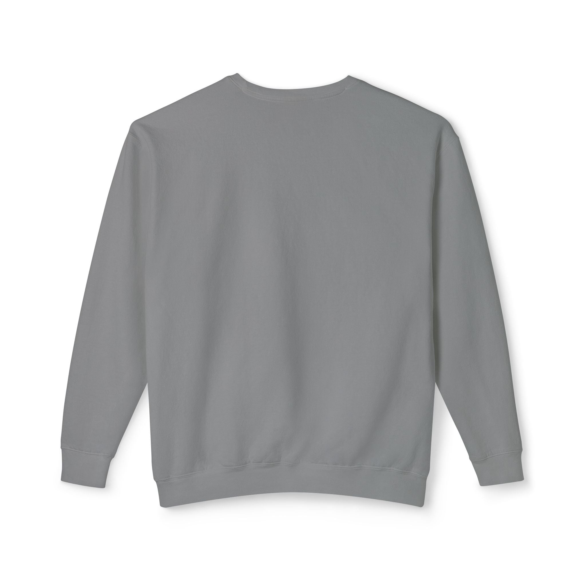 Unisex Lightweight Crewneck Sweatshirt - spread the word "We are here Let's make the best of it together"