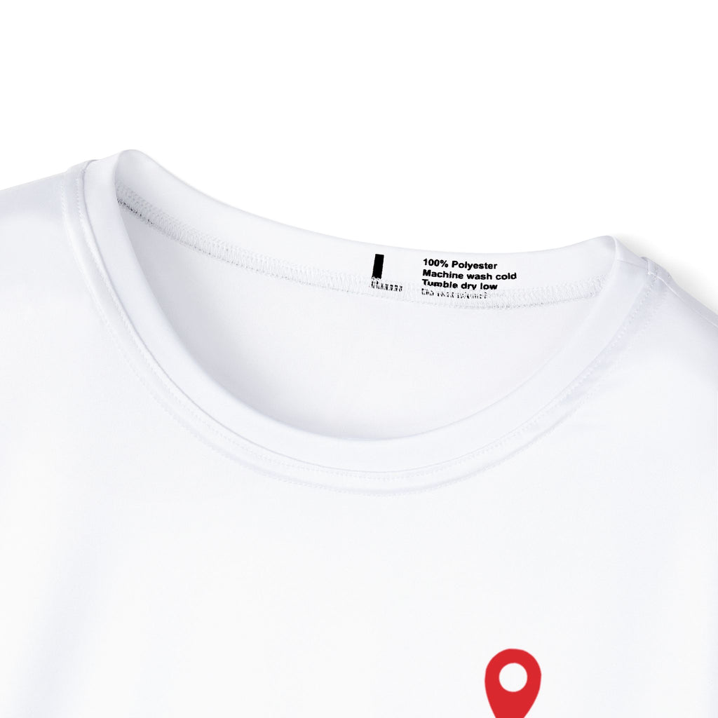 Men's Sports Jersey — 'Find Your Place on Earth' Globe Graphic Athletic Shirt