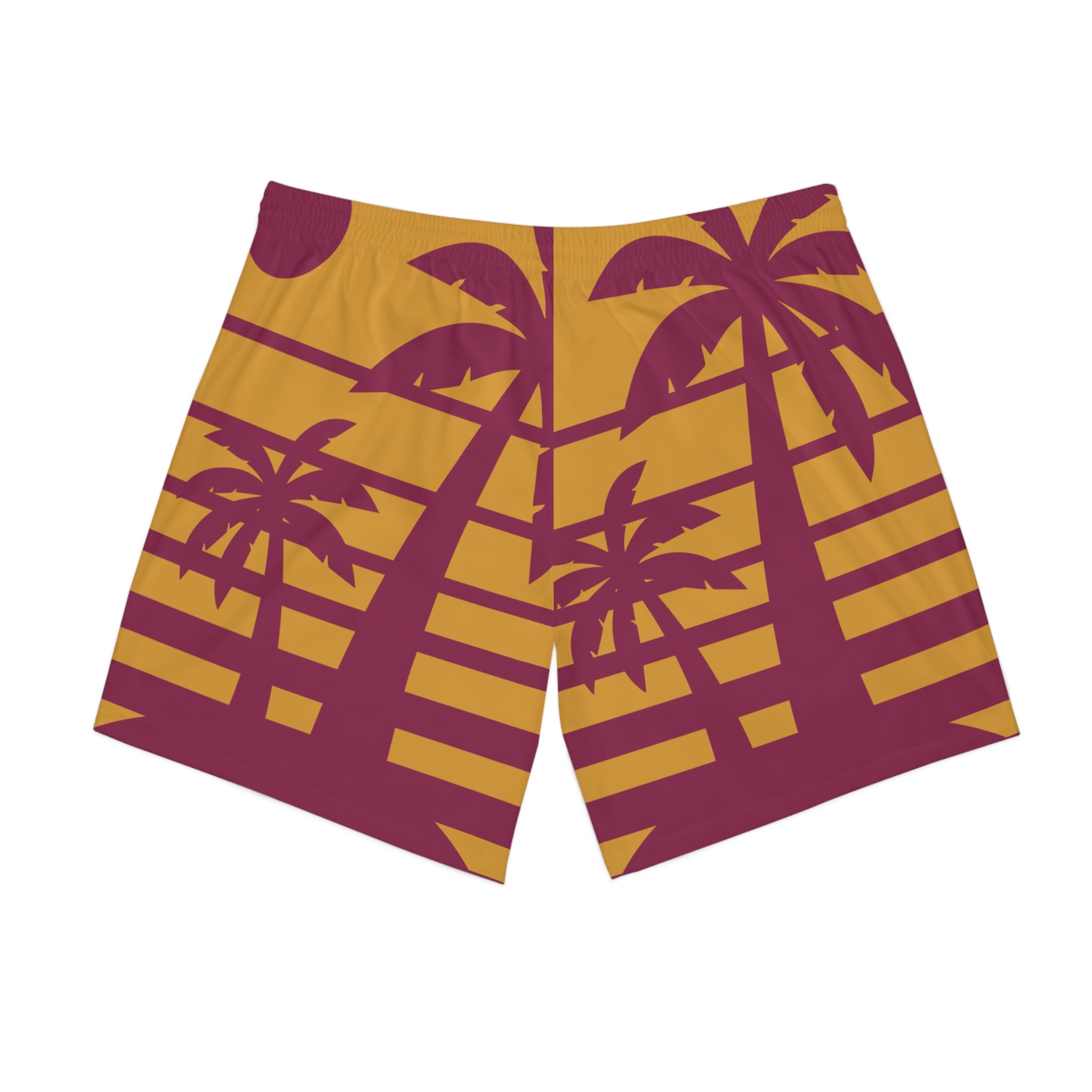 Men's Elastic Beach Shorts (AOP)
