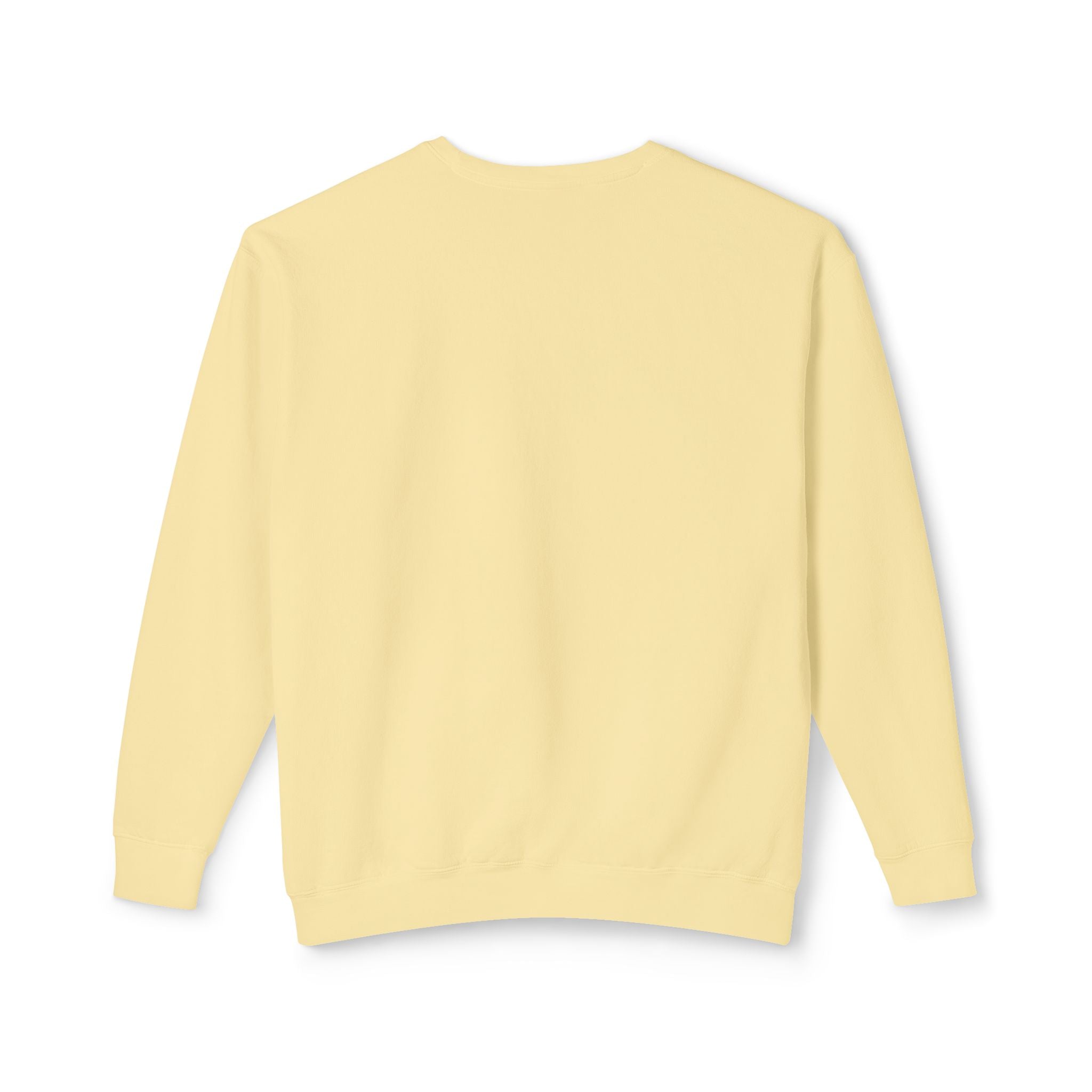 Unisex Lightweight Crewneck Sweatshirt - spread the word "We are here Let's make the best of it together"