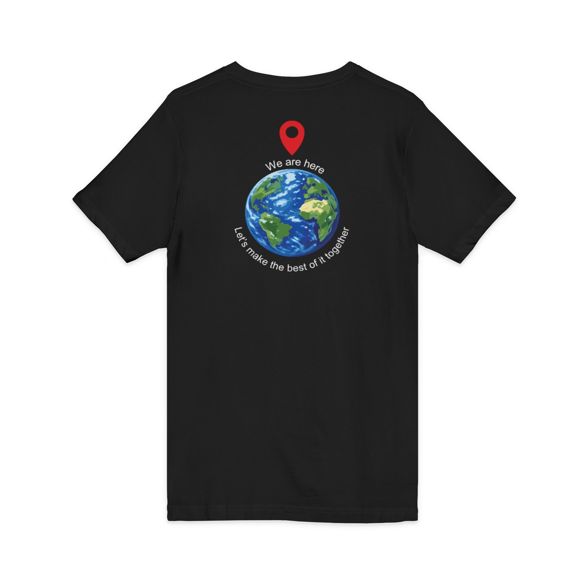 Celebrate 2026 together recognizing the World Cup in America Soccer Flag V-Neck Tee